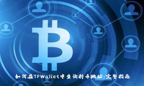 如何在TPWallet中查询持币地址：完整指南